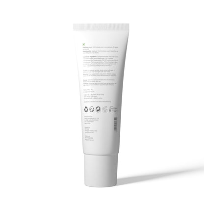 Gel teinté solaire au zinc transparent